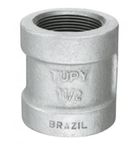 Luva Ferro Fundido Maleavel Galvanizado Fogo Roscavel 3/4" Npt Cl300/2045