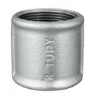 Luva Aco Carbono Galvanizado Fogo Roscavel 1/4" Bsp Cl150