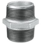 Niple Duplo Galvanizado Fogo Classe Pressao 150Lbs Bsp 1/4"