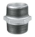 Niple Duplo Preto Sem Oleo Bsp 3/8"