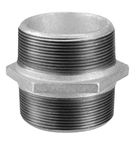 Niple Duplo Preto Sem Oleo 150Lbs Roscada 1.1/4"