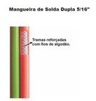 Mangueira Dupla Acet/Oxig 5/16  P/Maq Solda 012551112