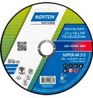 Disco de Corte 115 x 3,0 x 22,23 mm AR 312 2T 66252842856 Norton Saint-Gobain