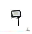 Projetor LED FLOODLIGHT 30 W 6500 K Preto 17440006 Lit By Cardi