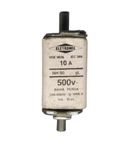 Fusível NH 00 Ultrarrápida 120 kA 500 V 10 A NH00AR010C Bussmann