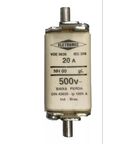 Fusível NH 00 Ultrarrápida 120 kA 500 V 20 A NH00AR020C Bussmann