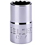 Soquete Estriado 1/2" x 27 mm 204018BX Belzer