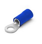 Terminal Anel Isolado PVC 2,5 mm² M4 Azul A-1006-4 AXT Industrial