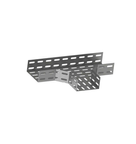 TE METALICO ELETROCALHA HORIZONTAL 90 GRAUS ACO CARBONO GALVANIZADO ELETROLITICO 200M 100MM