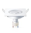 Luminária LED Spot Quadrada Embutir 4,2W 6500K SL052 QD SPOT 070 4.2W Philips Signify