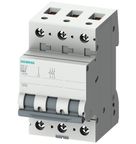 Minidisjuntor 3P 10A 3kA 5SL1 310-7MB Siemens