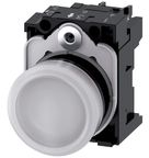 Sinaleiro SIRIUS ACT Branco Redondo Plástico 22mm LED 24VCA/CC 3SU11026AA601AA0 Siemens