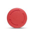 Cabeçote para Botão de Comando Cogumelo 40mm Max Botton Plástico 40mm Vermelho SLPFN1R4NF Steck