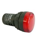 Sinaleiro Max Boton Vermelho Redondo Plástico 22mm LED 220V SLDS2201FP Steck