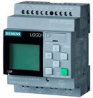 Controlador CLP LOGO Com Display 24VCC/VCA 8 Digitais Digitais 4 Relés 400 Blocos 6ED10521HB080BA1 Siemens