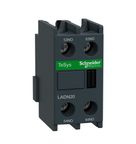 Bloco de Contato Auxiliar Contator de Potência Frontal Tesys Deca 2NA LADN20 Schneider