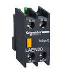 Bloco de Contato Auxiliar Contator de Potência Frontal EASYPACT 1NA+1NF LAEN11 Schneider