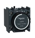 Bloco Contato Auxiliar Temporizador de Retardado Energização Tesys Deca 1NA+1NF Frontal 0,3-3s LADT0 Schneider