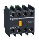 Bloco de Contato Auxiliar Contator de Potência Frontal EASYPACT 2NA+2NF LAEN22 Schneider