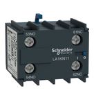 Bloco de Contato Auxiliar Contator de Potência Frontal TeSys K 1NA+1NF LA1KN11 Schneider