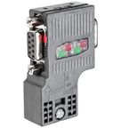 Conector Profibus RS 485 SIMATIC DP Fast Connect com Bucha 90 Graus 6ES79720BB520XA0 Siemens