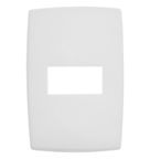 Placa Pial Plus 1 Posto 4x2 Branco 618505 Pial Legrand