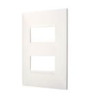 Placa Pial Plus 2 Postos Separados 4x2 Branco 618506BC Pial Legrand