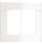 Placa Lunare 6 Postos 4x4 Branco PRM44461 Schneider