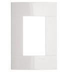 Placa Decor 3 Postos 4x2 Branco PRM044231 DECOR Schneider