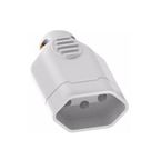 Plugue 2P+T 10 A Cinza 180° 10316-0 B.Lux