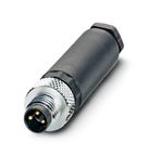 Conector Sensor Macho Reto 3 Pólos M8 Phoenix Contact