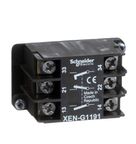 Bloco de Comando Contato Harmony XAC 2NA+1NF XENG1191 Schneider