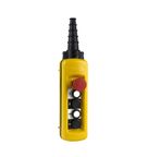 Botoeira Pendente Plástica Harmony XAC 4 Botões XACA4813 Schneider