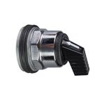 Chave Seletora Harmony 9001K Metal 30mm Preto Manopla Longa 2 Posições Fixas Seletora 9001KS11FBH13 Schneider