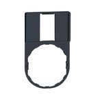 Porta Plaqueta Botao/Sinal S/Plaq Alum 22 5Mm 30X50Mm Zbz33