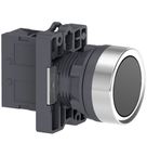 Botão Redondo Linha Easy Harmony XA2 Preto 22mm 1NA XA2EA21 Schneider