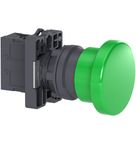 Botão Cogumelo 40mm Linha Easy Harmony XA2 Verde 22mm 1NA XA2EC31 Schneider