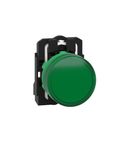 Sinaleiro Harmony XB5 Verde Redondo Plástico 22mm LED 24VCA/CC XB5AVB3 Schneider