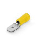 Terminal Macho Pré-Isolado PVC 6 mm² Amarelo M-1063-I AXT Industrial