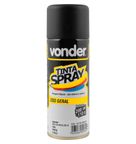 Tinta Spray Preta Brilhante 200ml 6250200074 Vonder