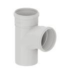Te 90G Pvc C/Bolsa Lisa P/Dren 100X100Mm