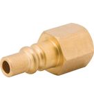 Conector Engate Rápido de 1/4" em Latão Rosca Fêmea 1/4" NPT 5111414000 Vonder