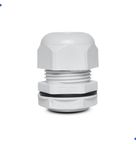 Conector Prensa-Cabo 1.1/4" Cinza em Poliamida 6.6 Rosca PG Curta S855CI Steck