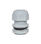 Conector Prensa-Cabo 1/2" Cinza em Poliamida 6.6 Rosca PG Longa S852LI Steck