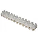 Conector Múltiplo Branco 1 a 12 Bornes 6 mm² NYLBLOC Cemar Legrand