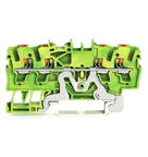 Conector Pass Borne Terra Pa Vd/Am 2 5Mm2 C/Bot 4 Cond 2202