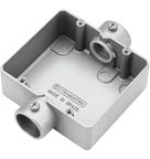 Condulete duplo 3/4" tipo "CD" - sem tampa / rosca BSP / com pintura eletrostática a pó 56111002 Tramontina