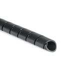 Organizador de Cabos Spiral Tube em Polietileno (PE) Preto 75 mm x 50 m 161-08001 Hellermann