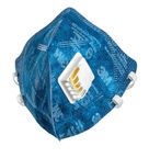 Respirador Descartável PFF-2 Dobrávelcom Válvula Azul 20.02 KSN