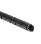 Organizador de Cabos Spiral Tube em Polietileno (PE) Preto 48 mm x 50 m 161-08061 Hellermann